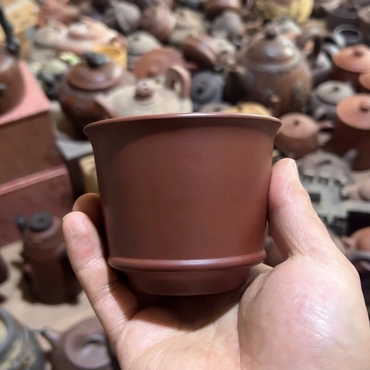 紫砂茶壶原矿紫砂杯
