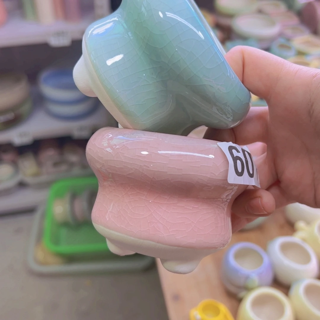 陶瓷花盆当场凑满12包邮