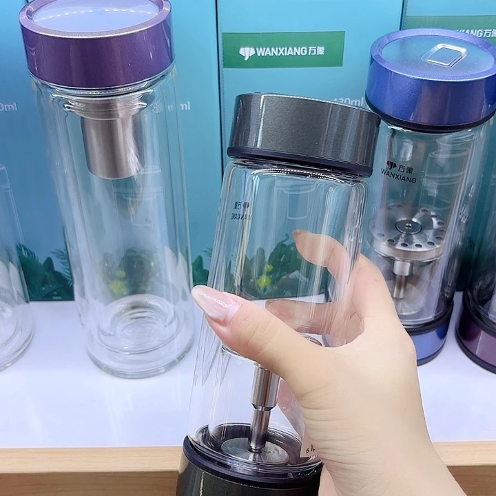 万象品牌单层玻璃杯U158-410橄榄