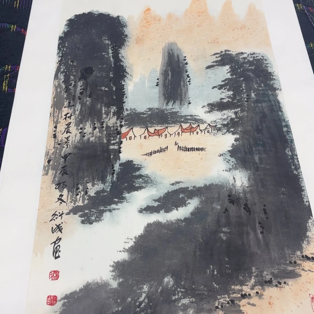 国画国画老师作品刘