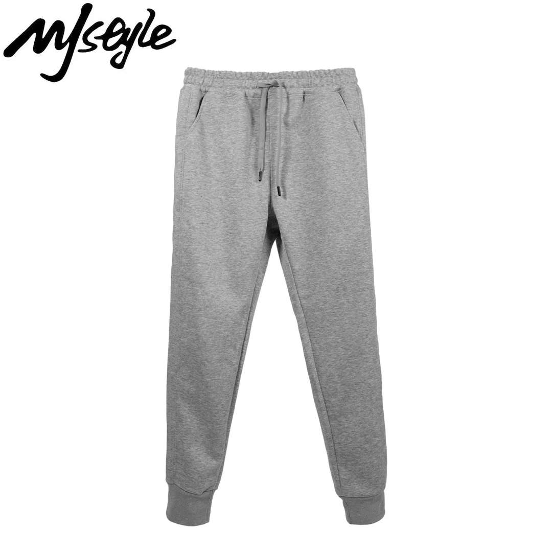 春夏季柔软棉涤舒适耐磨束脚弹力卫裤户外运动长裤秋保暖显瘦情侣