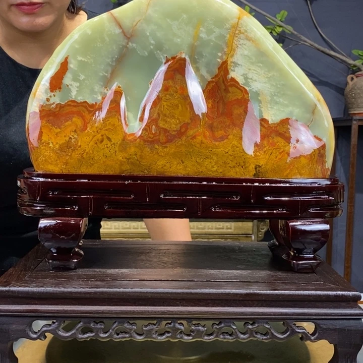 石材精品古青石摆件
