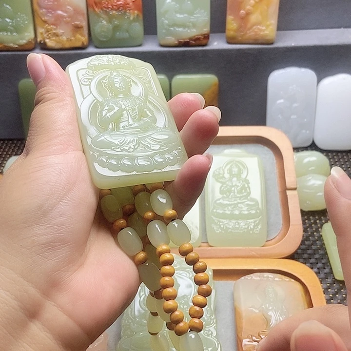 醉***火新疆昆仑山脉料观音