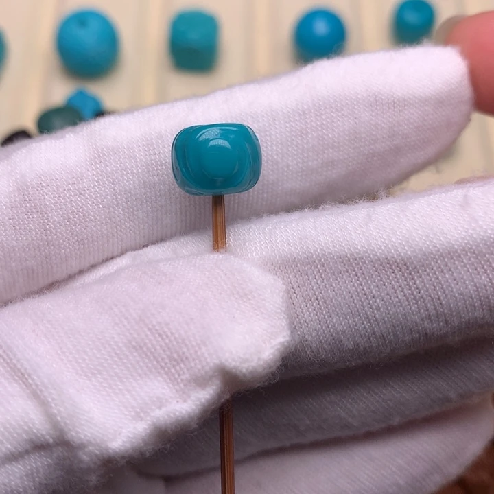 绿松石未镶嵌绿松石博古10.1