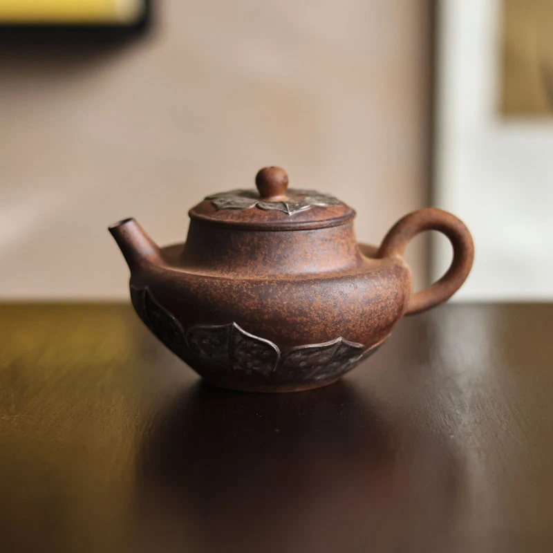 灰念-老岩泥宝莲壶（Q3742）容量130CC