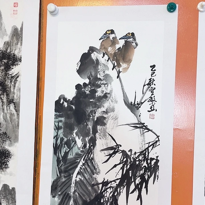 国画张圣敏先生纯手绘作品