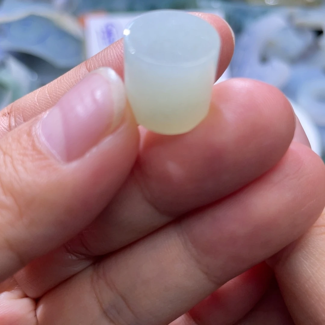 定制翡翠未镶嵌天然翡翠12➕葡萄肉圆珠