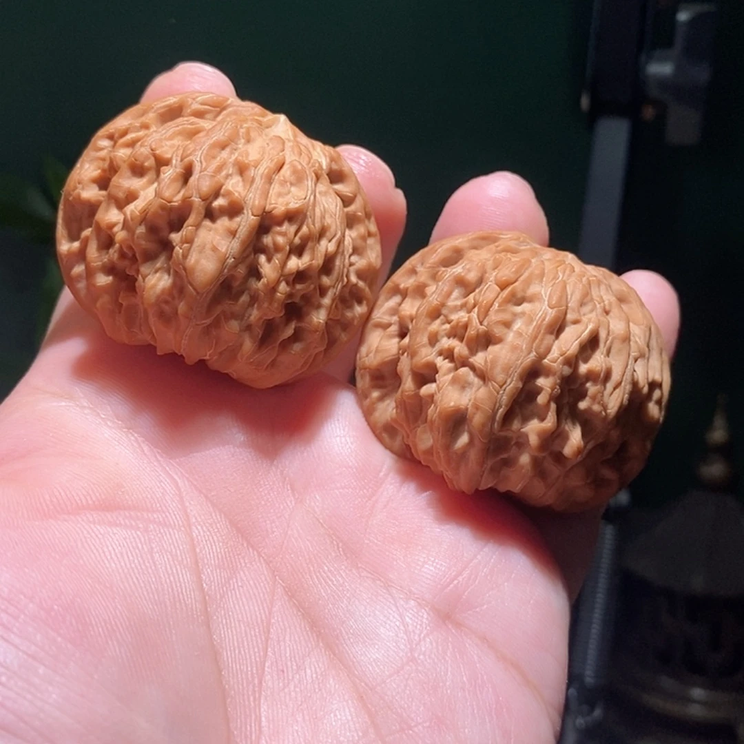 把件文玩核桃46磨盘