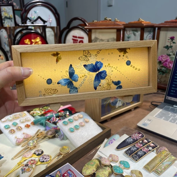 纯手工苏绣工艺品