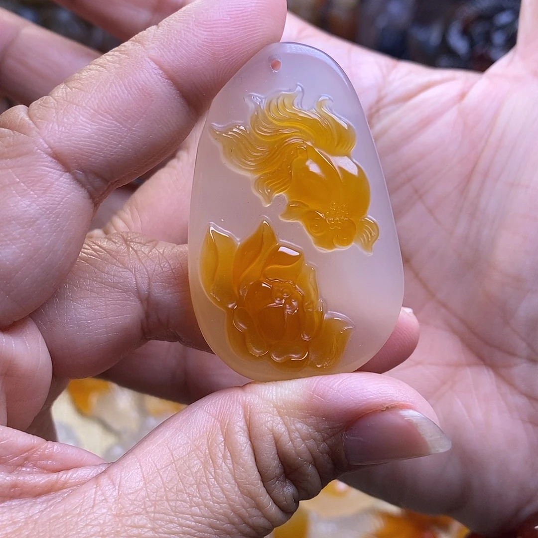 玛瑙/玉髓未镶嵌颈饰