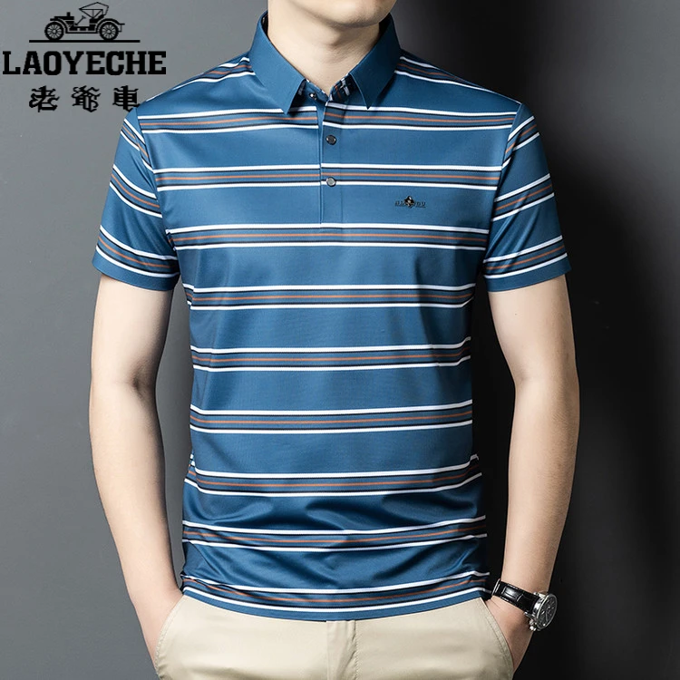 老爷车衬衫男短袖2025夏季新款高档半袖POLO衫薄款潮流帅气寸衫