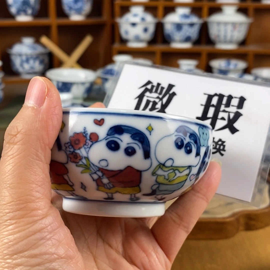 瓷片景德镇陶瓷手绘茶器451