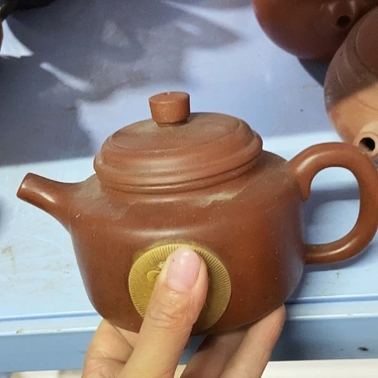 茶壶绿泥宜兴紫砂全手工制作工艺