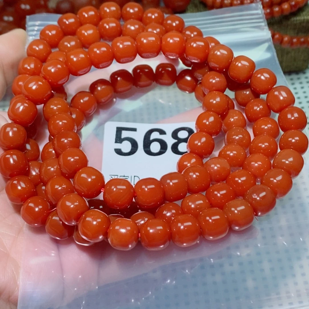 南红玛瑙手串未镶嵌奥*卡卡9多圈108