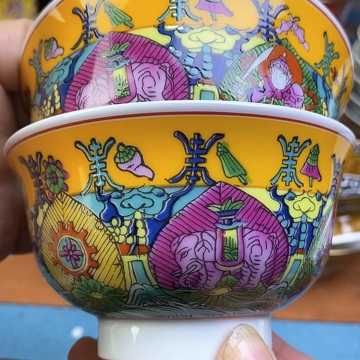 景德镇陶瓷藏式茶碗