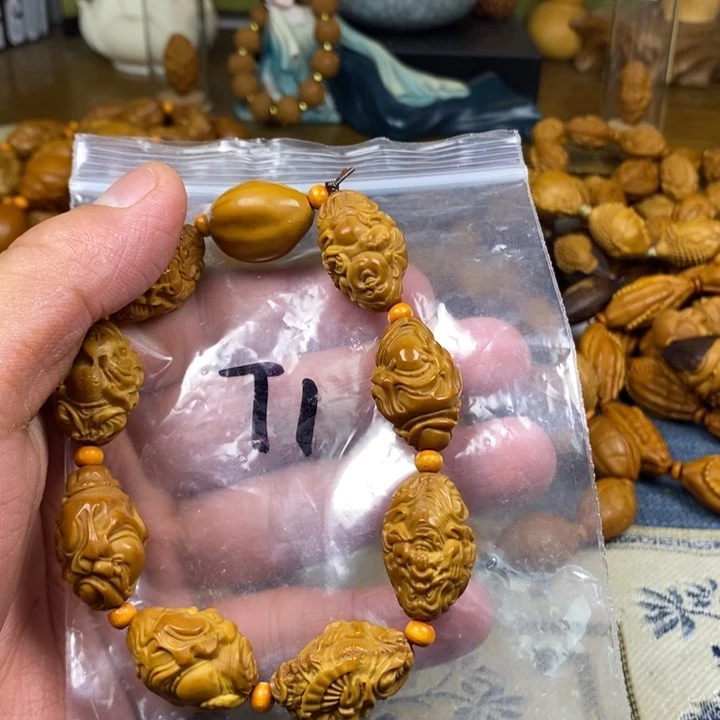 橄榄核手串/手链橄榄核雕刻手串手链7
