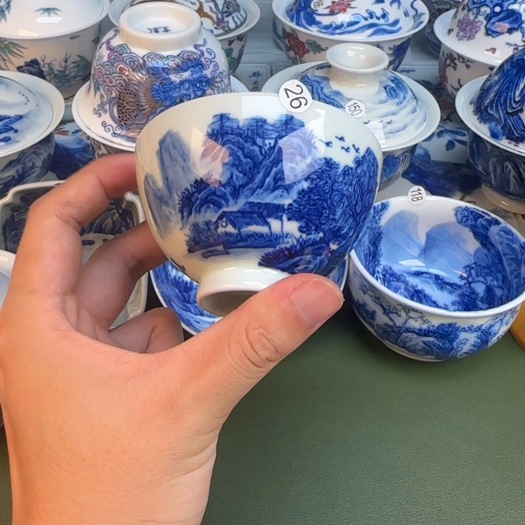 彦祖纯手工手绘茶具26