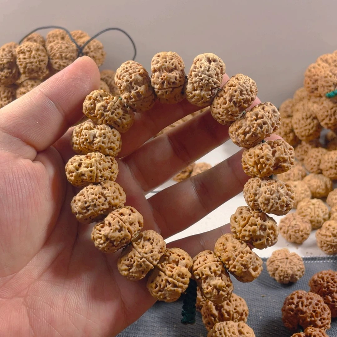 金刚菩提手串22毕业级别梅花夹板