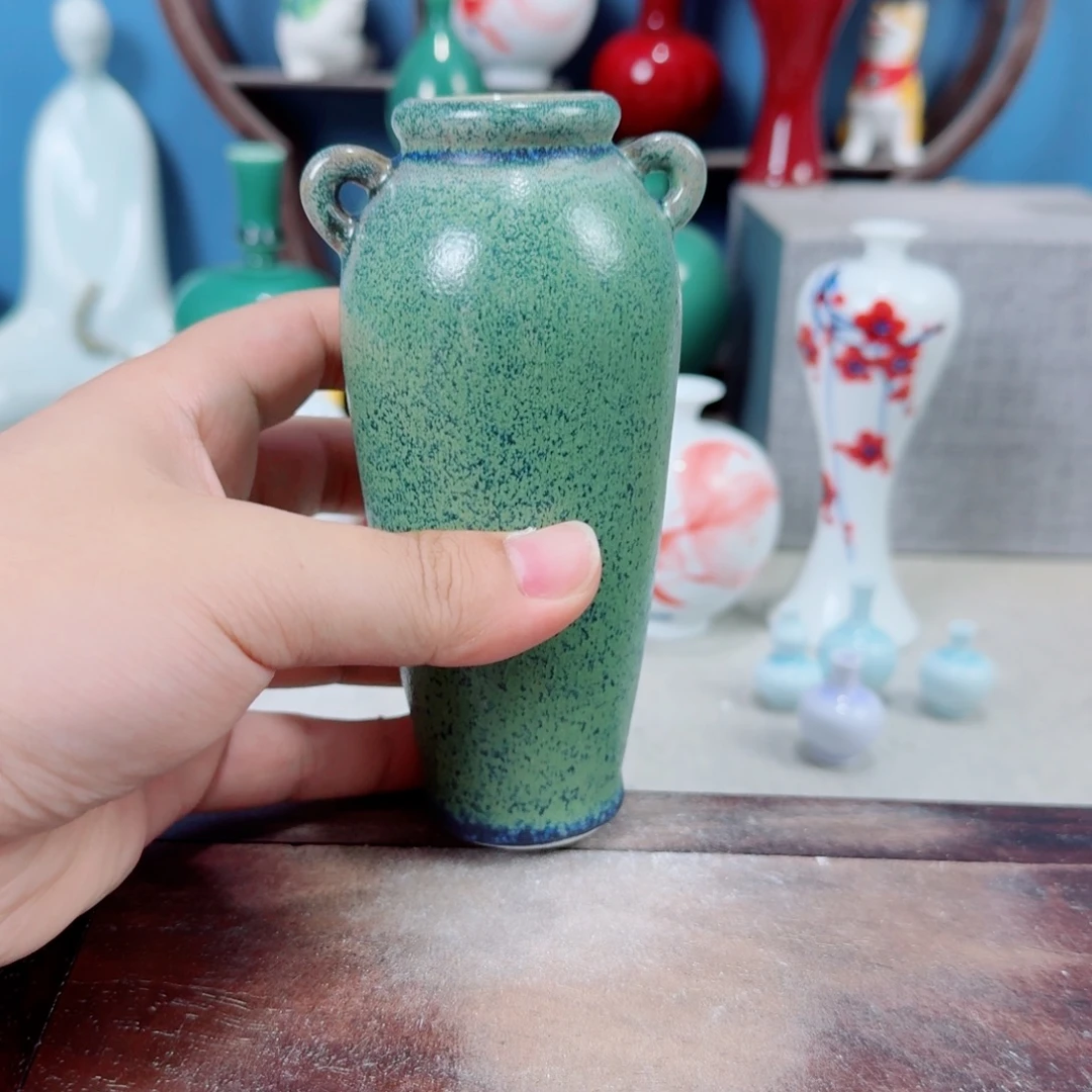 陶瓷手工小花器摆件