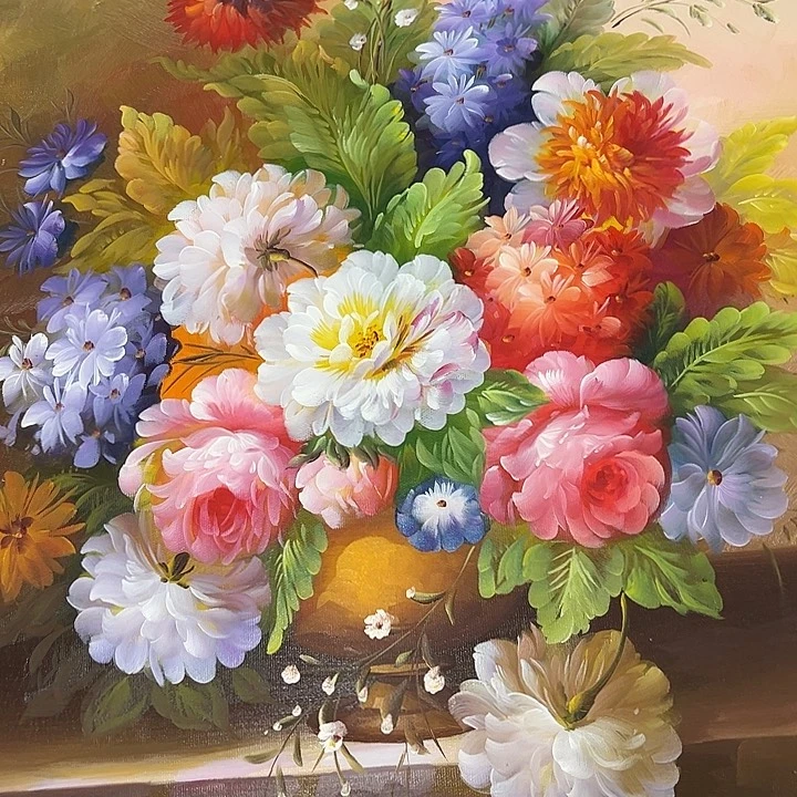 油画好仔仔细细之一