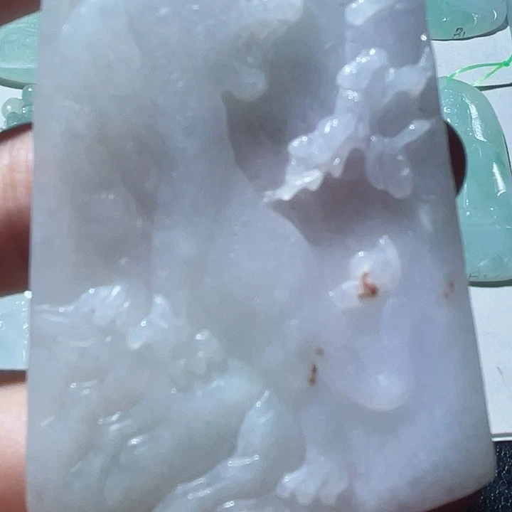 未镶嵌定制翡翠上山虎