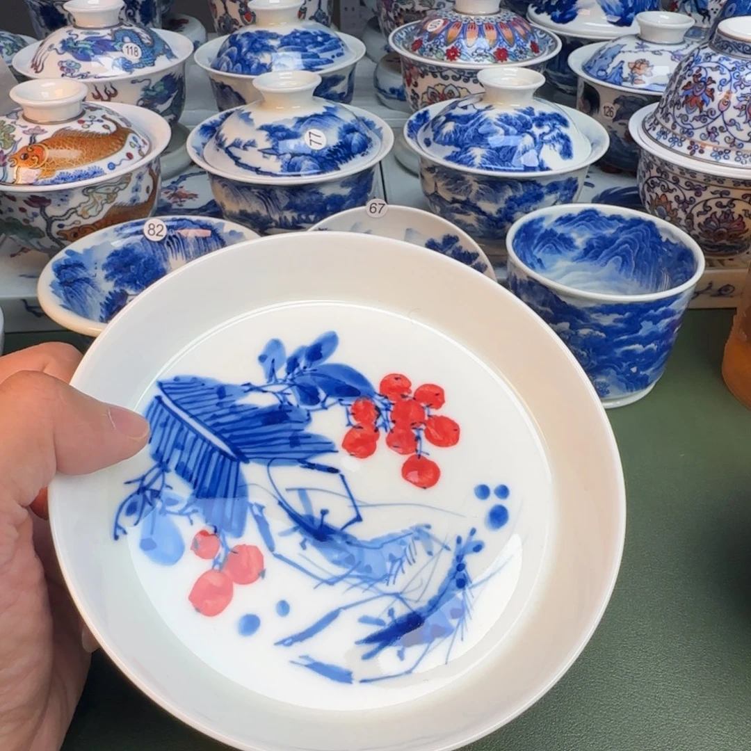 纯手工纯手绘茶具88