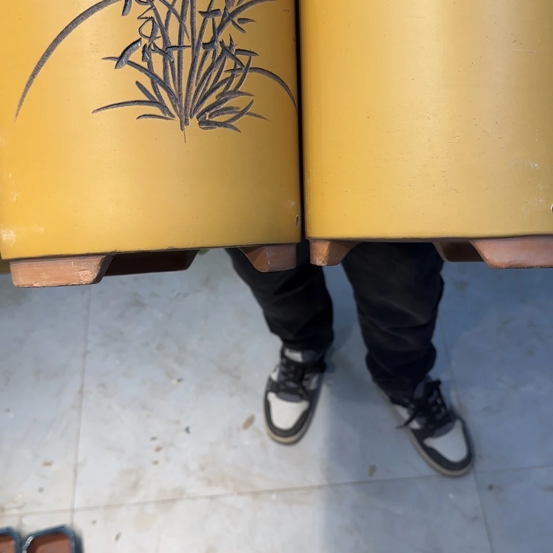 紫砂花盆口径14.18口径