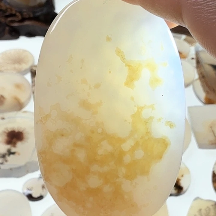 未镶嵌玛瑙/玉髓珠宝半成品