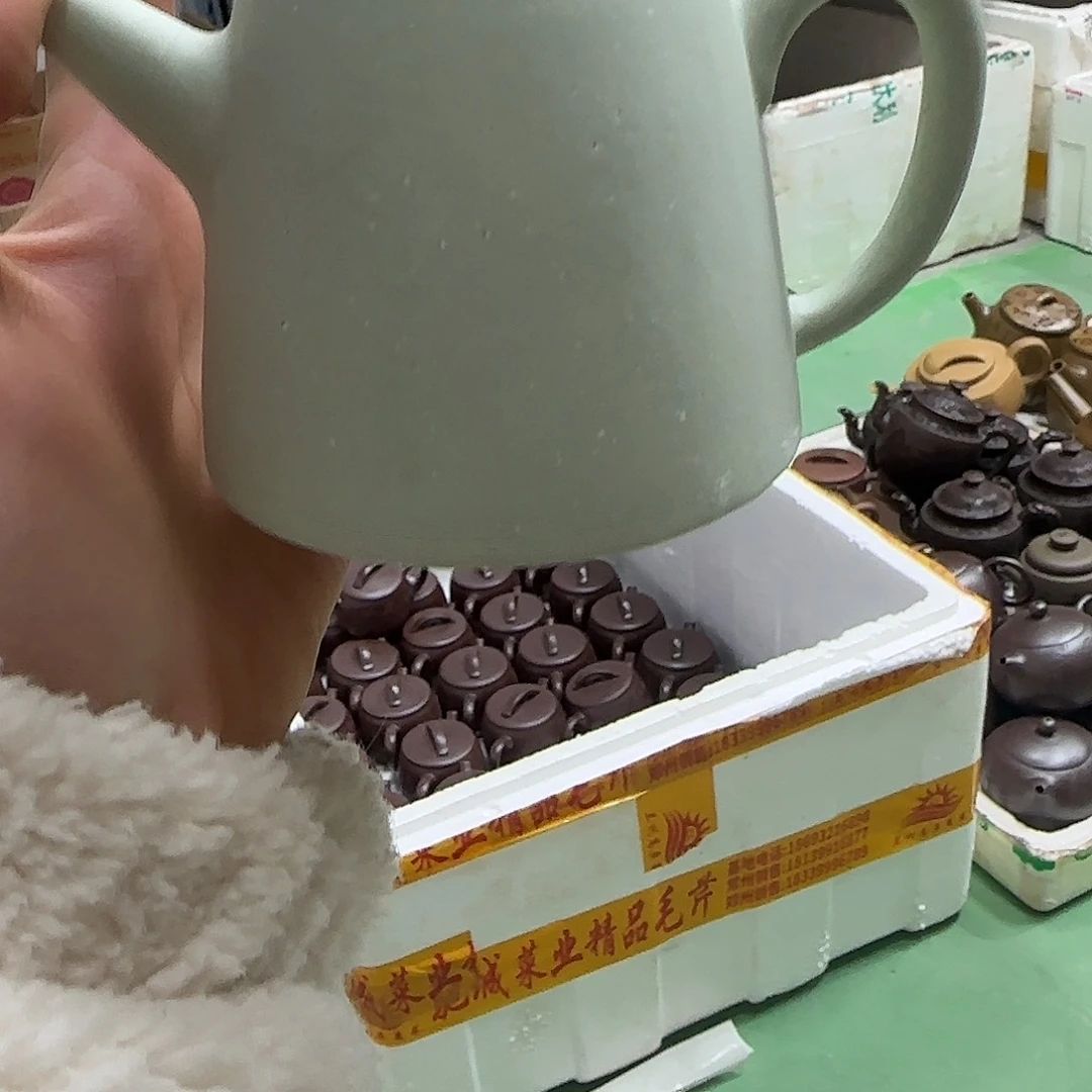 茶壶紫砂民间手艺人全手工制作