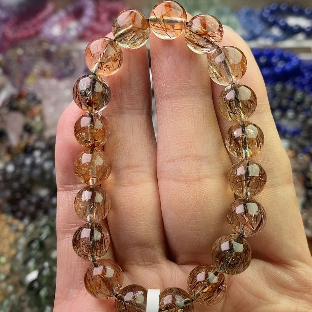 水晶手链未镶嵌咕***善卡10