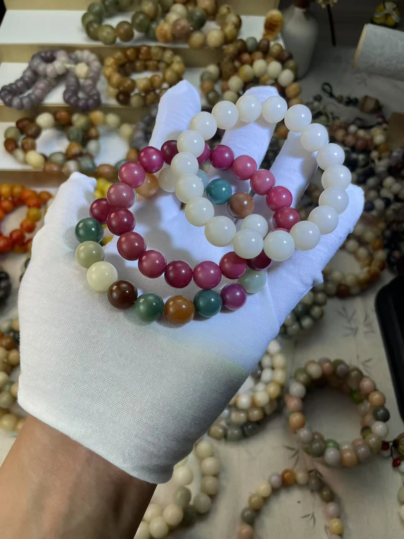 菩提根手串多宝纯色原果