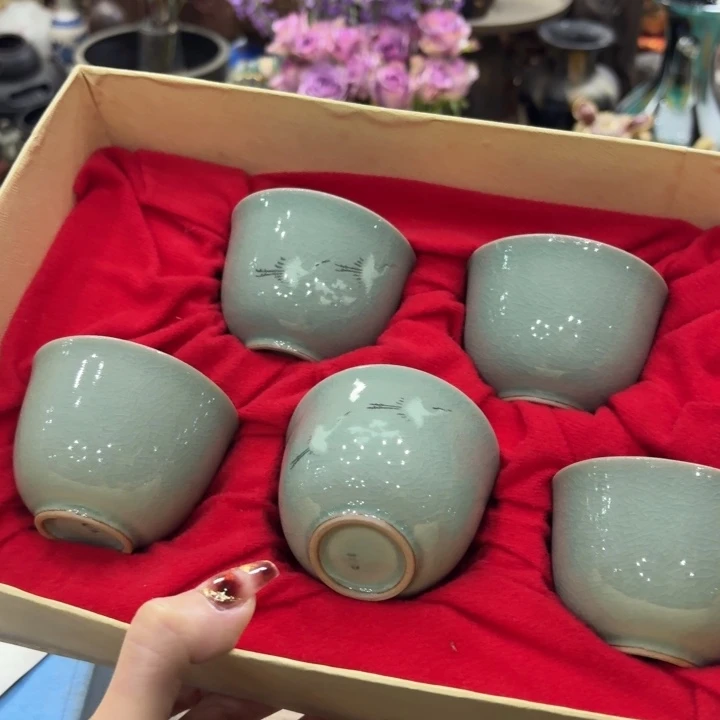 陶瓷古美术置物摆件