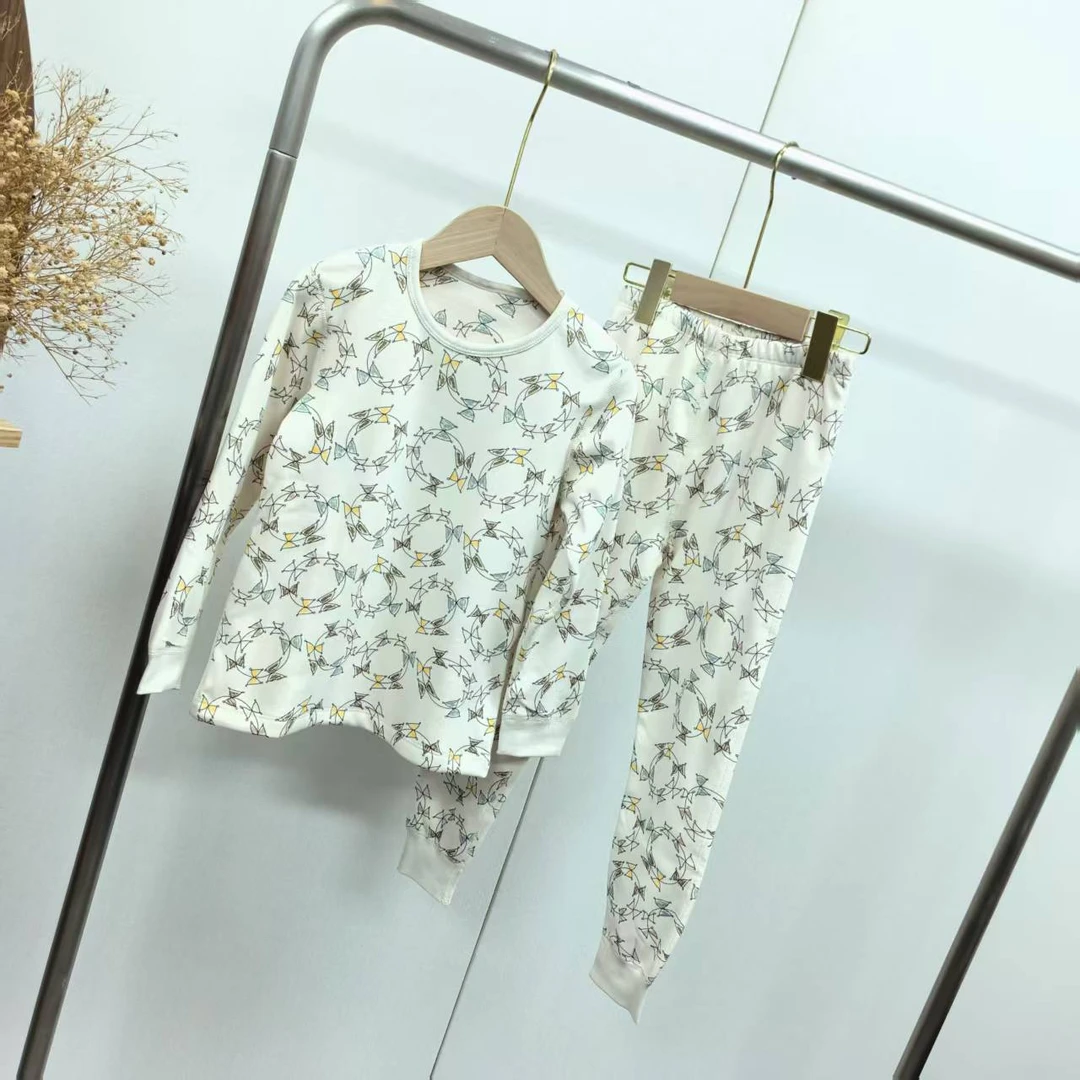 【B212】米白转圈圈居家服