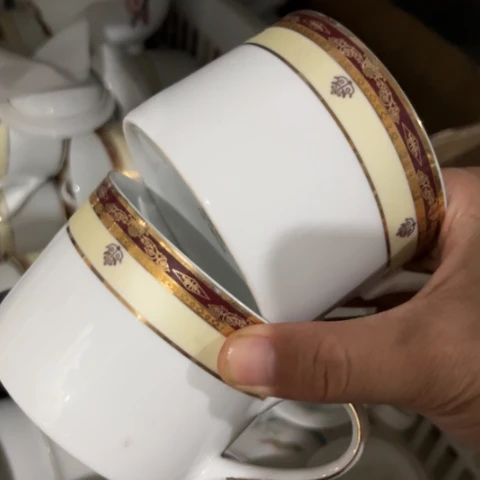 碗杯两个陶瓷陶瓷陶瓷