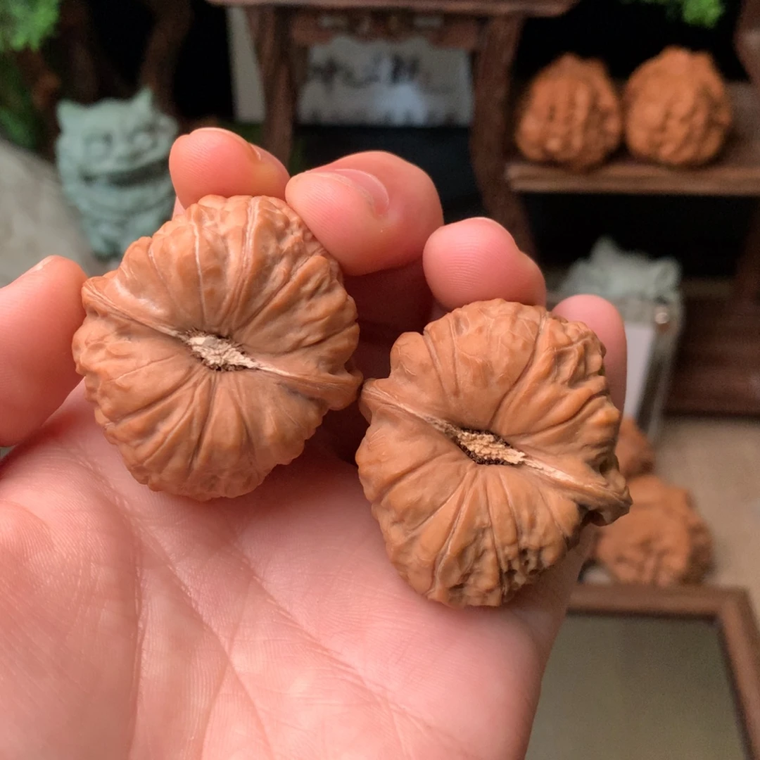 把件文玩核桃41尺寸南瓜墩