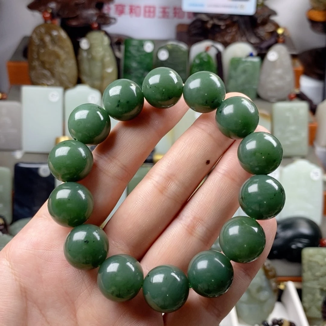 和田玉（碧玉）未镶嵌颈饰