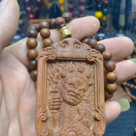 非洲檀香手串/手链黑财神