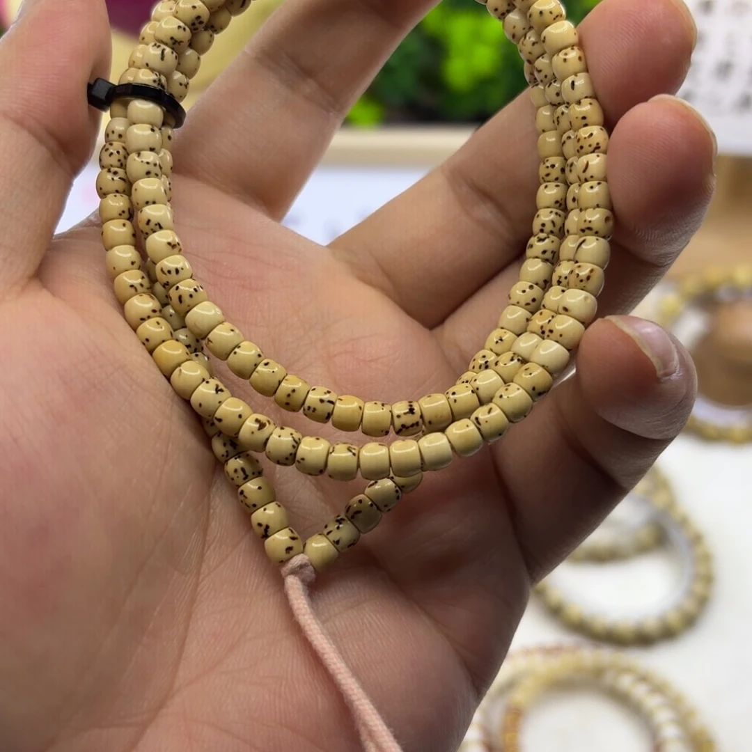 星月菩提手串海南原生态直切脖挂