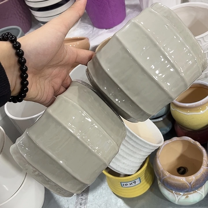 陶瓷花盆全场10包邮