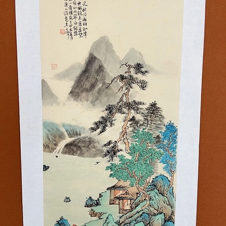 国画李文峰的画作