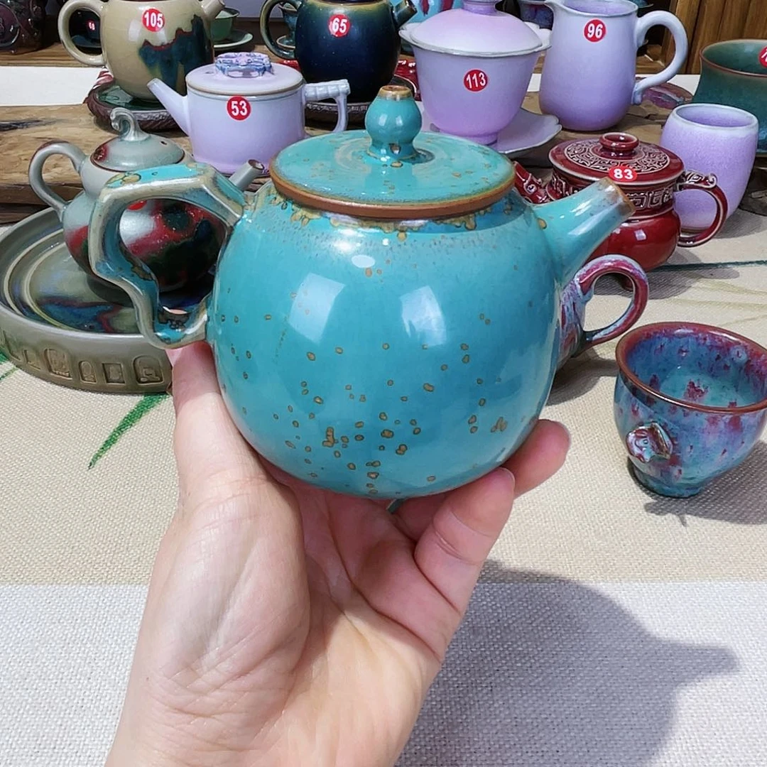 壶禹州钧瓷艺术作品