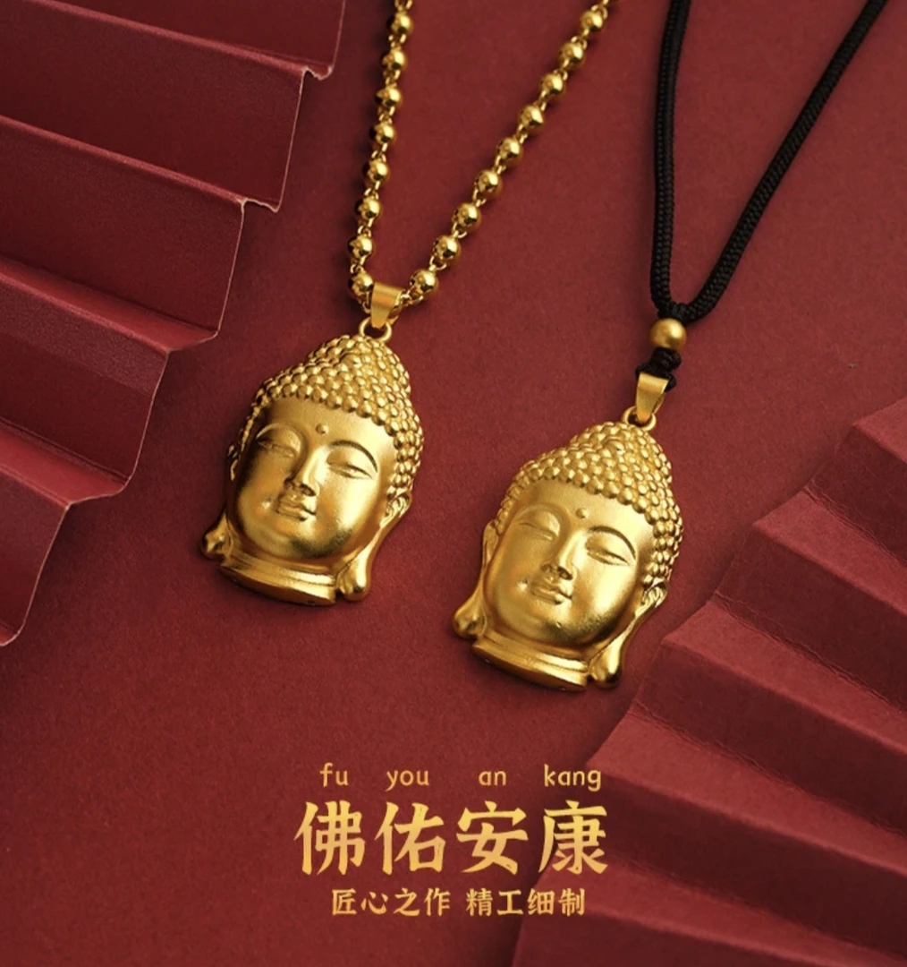 合金吊坠 佛头吊坠时尚经典百搭