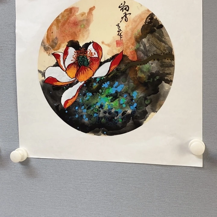 国画亲笔手绘原创