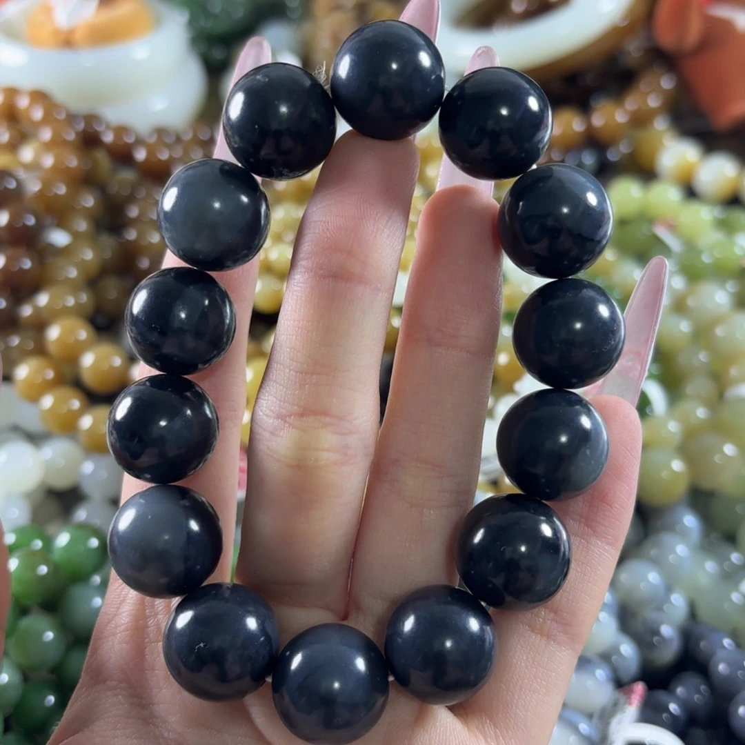 和田玉未镶嵌手链随机发一