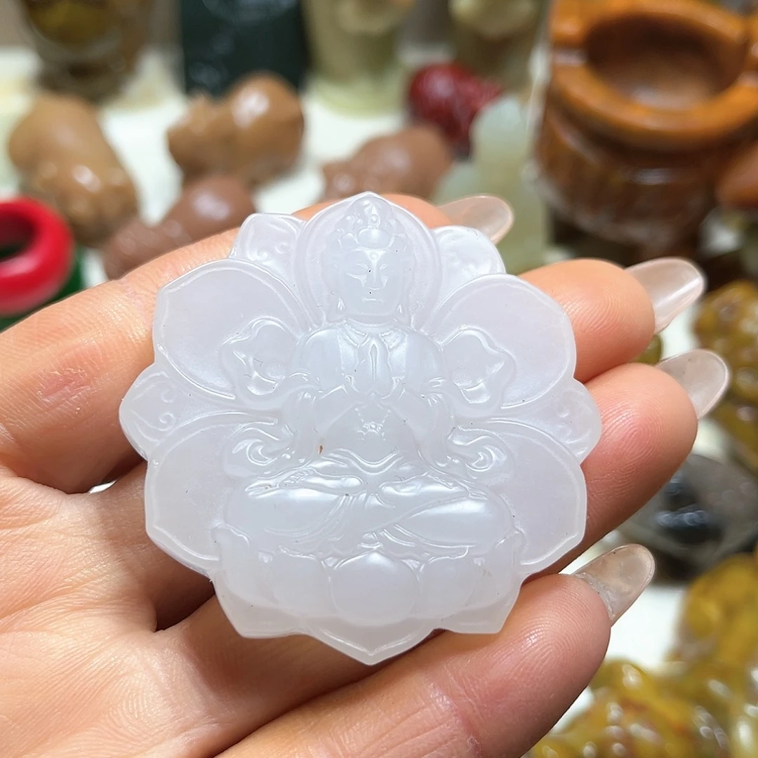 白玉菩提吊坠白玉菩提吊坠