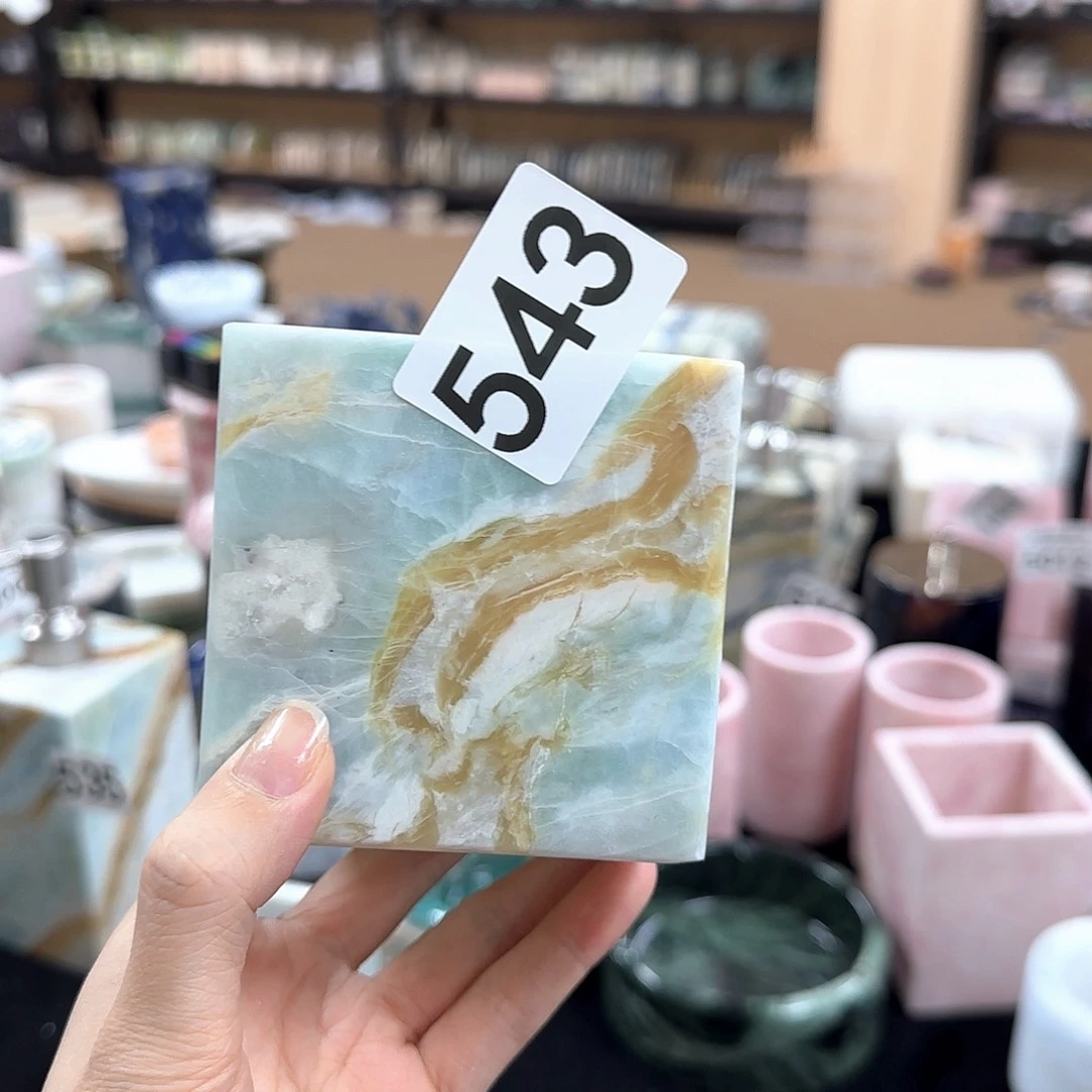 石材米*艾马尔代夫蓝空杯543