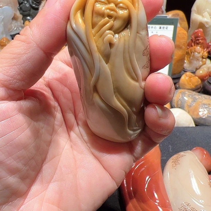 呈***之寿山石寿山石旗降石