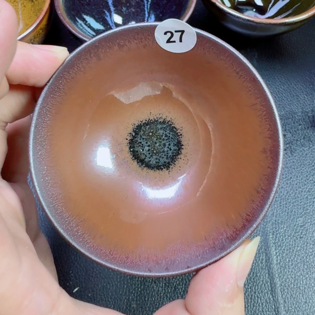 摆件古时茶器建窑建盏27