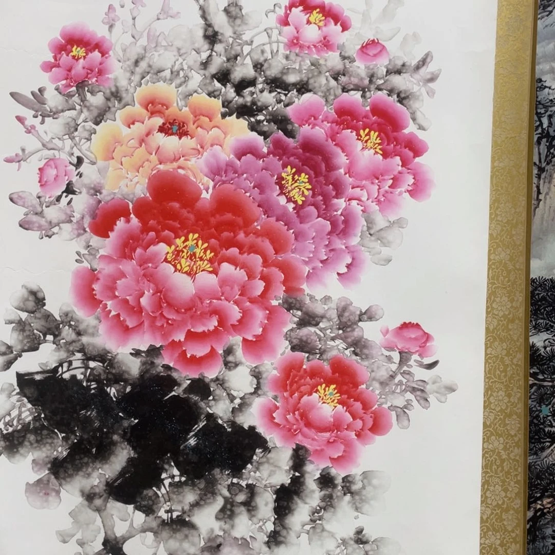 国画勇**播w老师手笔手绘作品
