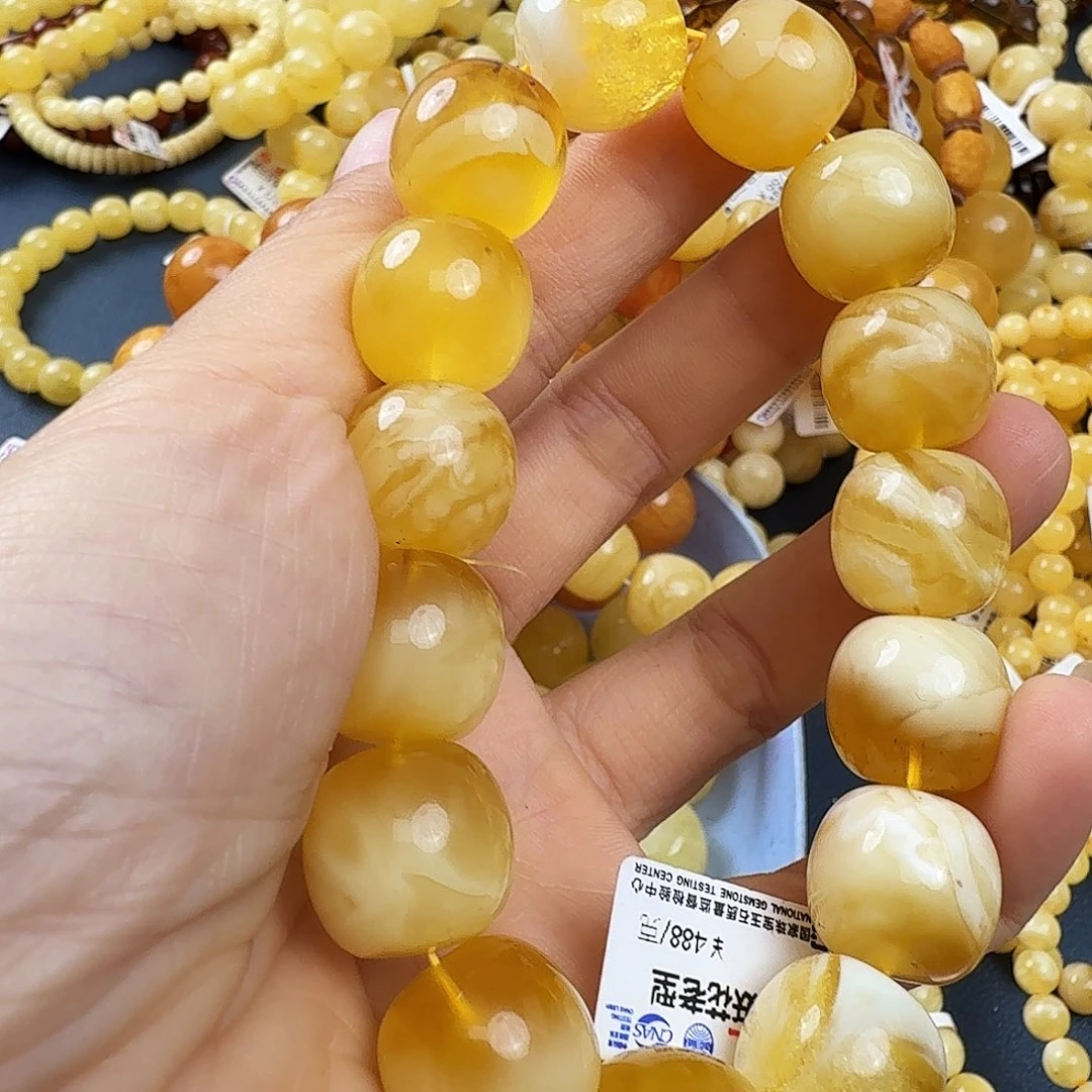 琥珀未镶嵌珠宝奇石